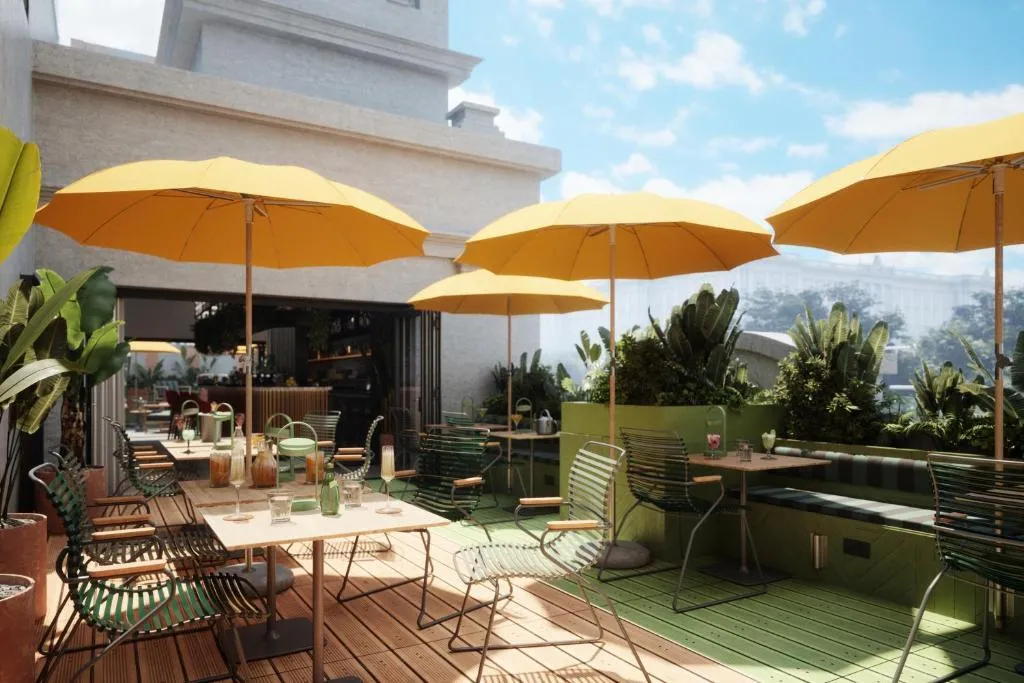 Terrace, The Social Hub Madrid 4*, Madrid