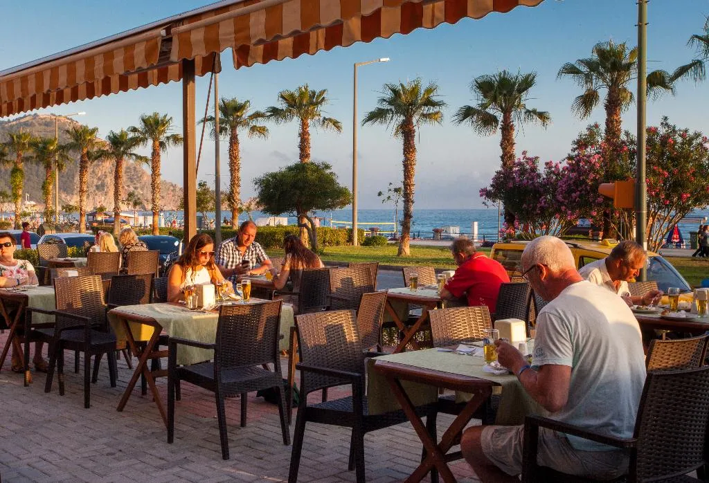 Restaurant, Kleopatra Beach Hotel, Antalya