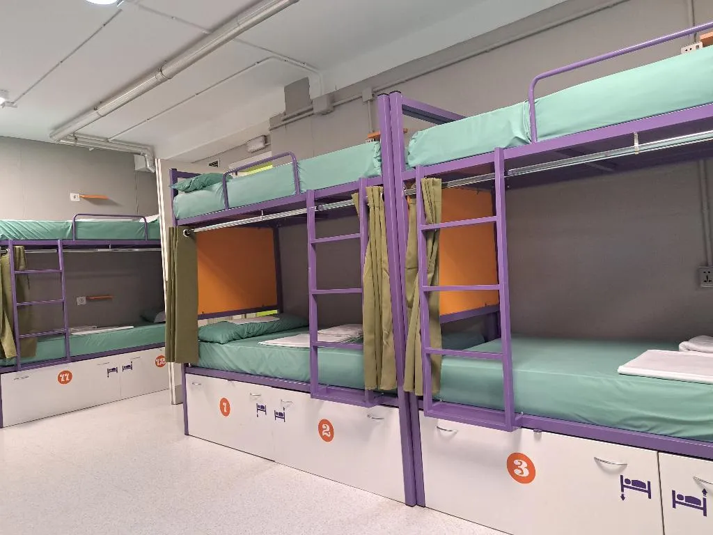 Bed in dormitory CAPACITY 4 ONE BEDROOM Room, Scout Madrid Hostel, Madrid