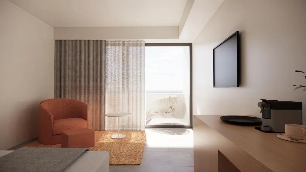 Double or Twin SUPERIOR WITH BALCONY Room, Aquila Porto Rethymno, Crete