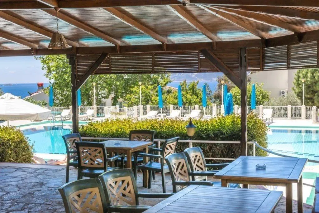 Terrace, Club Phellos, Dalaman
