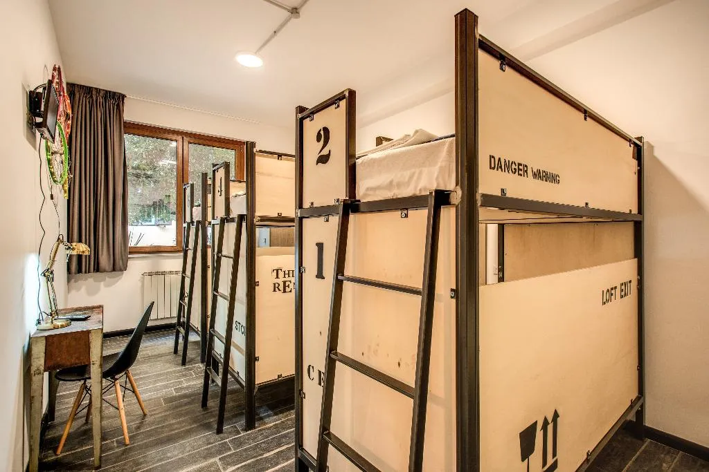 Bed in dormitory CAPACITY 6 Room, Hostel Trastevere 2, Rome