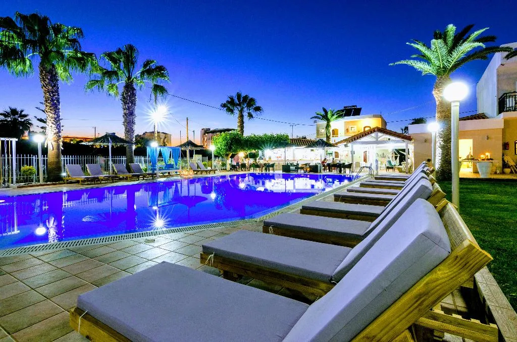 General view, Stelios Gardens, Crete