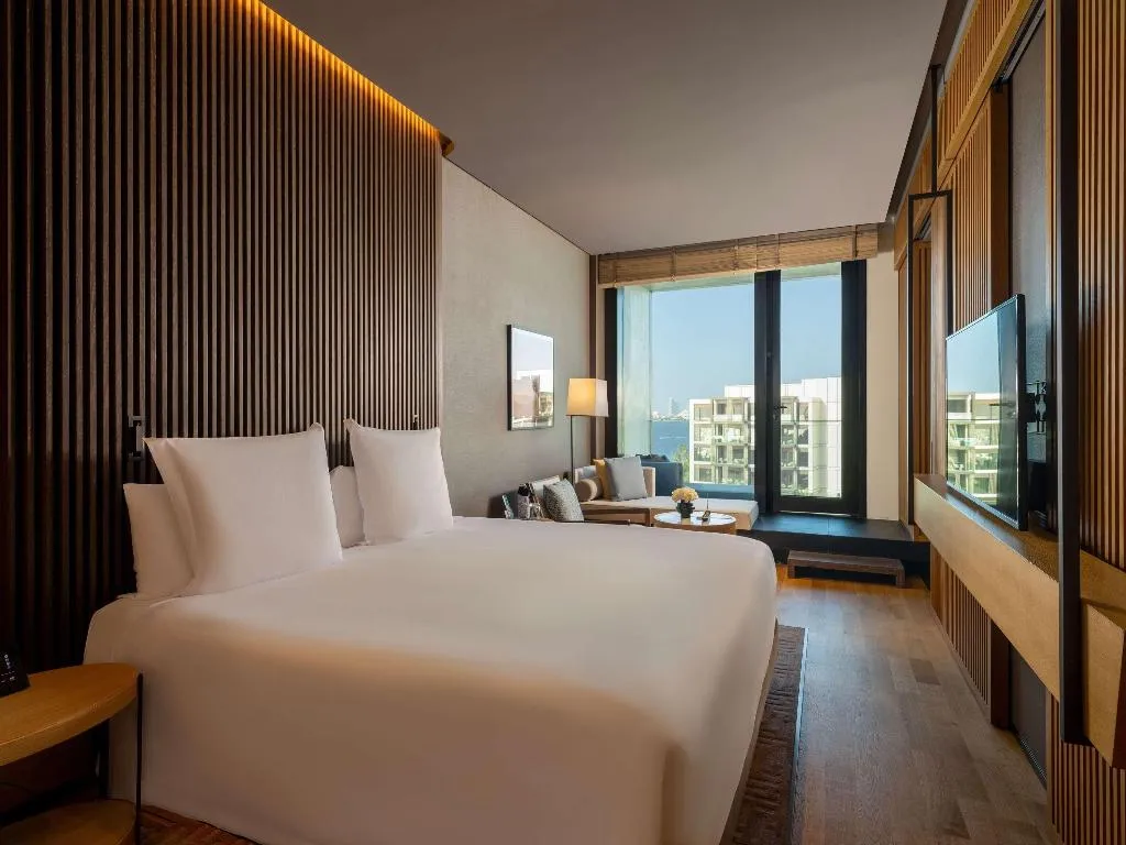 TWIN DELUXE RESORT VIEW Room, Banyan Tree Dubai, Dubai