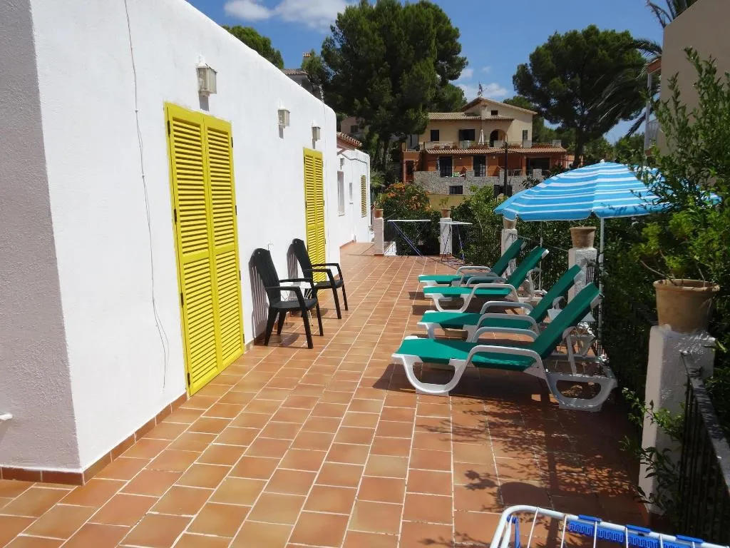 Terrace, Hostal Amistad, Majorca