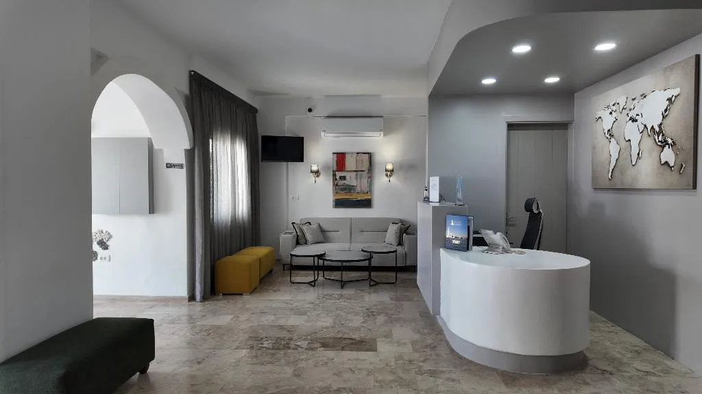 Lobby, Mary Bill, Santorini
