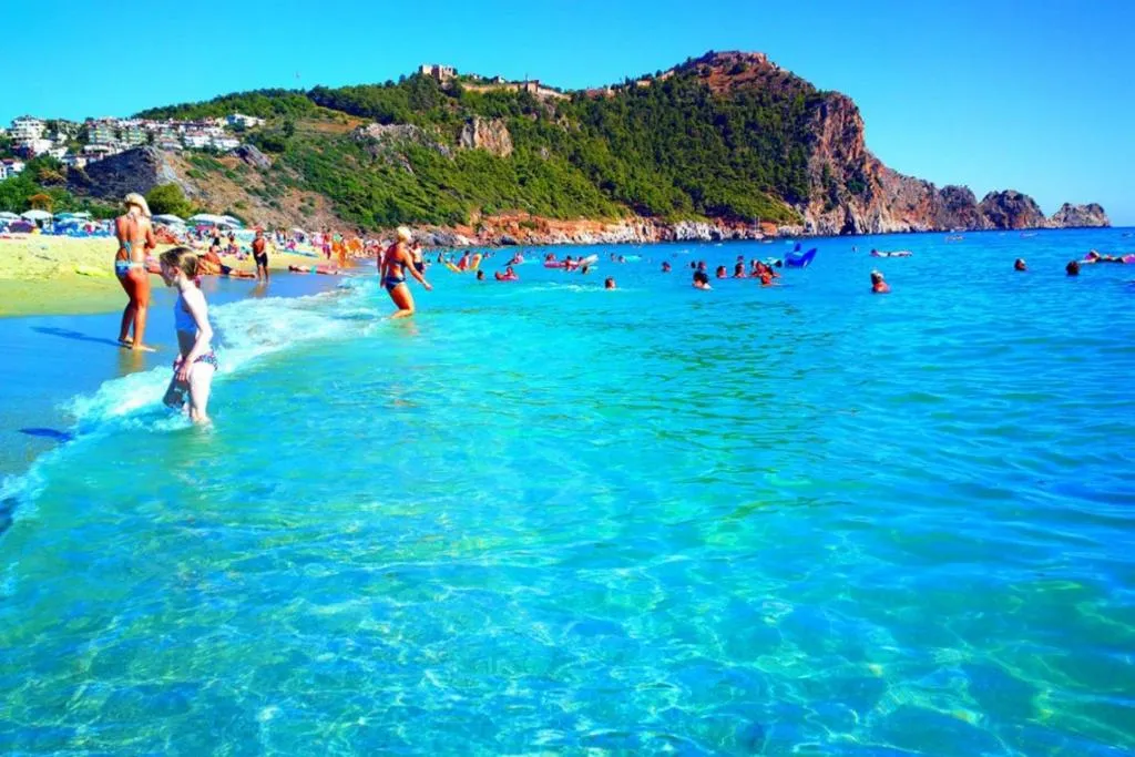 Beach, Cleopatra City Hotel, Antalya