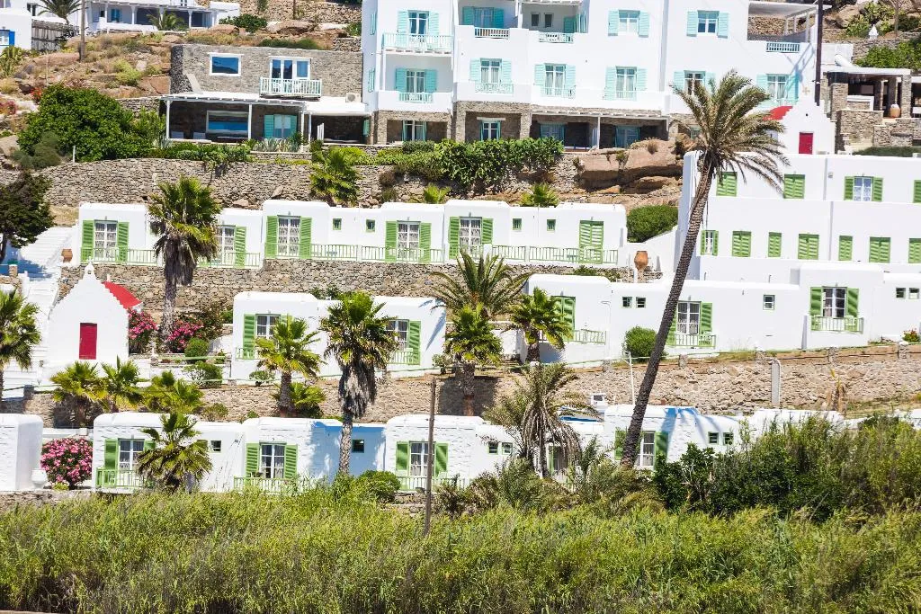 General view, Mykonos Beach, Mykonos