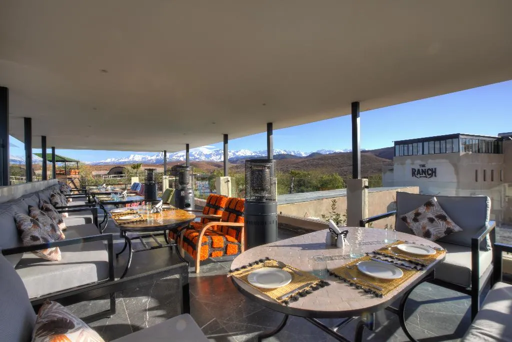 Terrace, The Ranch, Marrakech