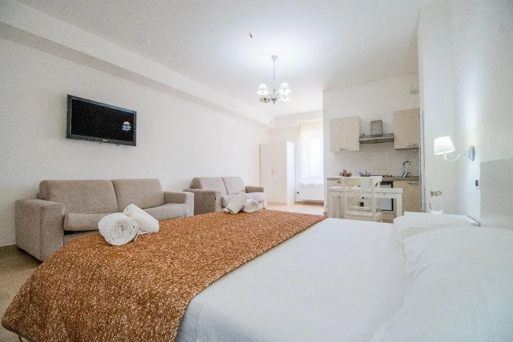 QUADRUPLE WITH KITCHENETTE Room, O' Sole Mio Pompei, Naples