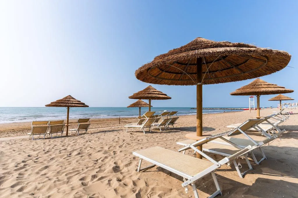 Beach, Club del Sole Jesolo Family Resort, Venice