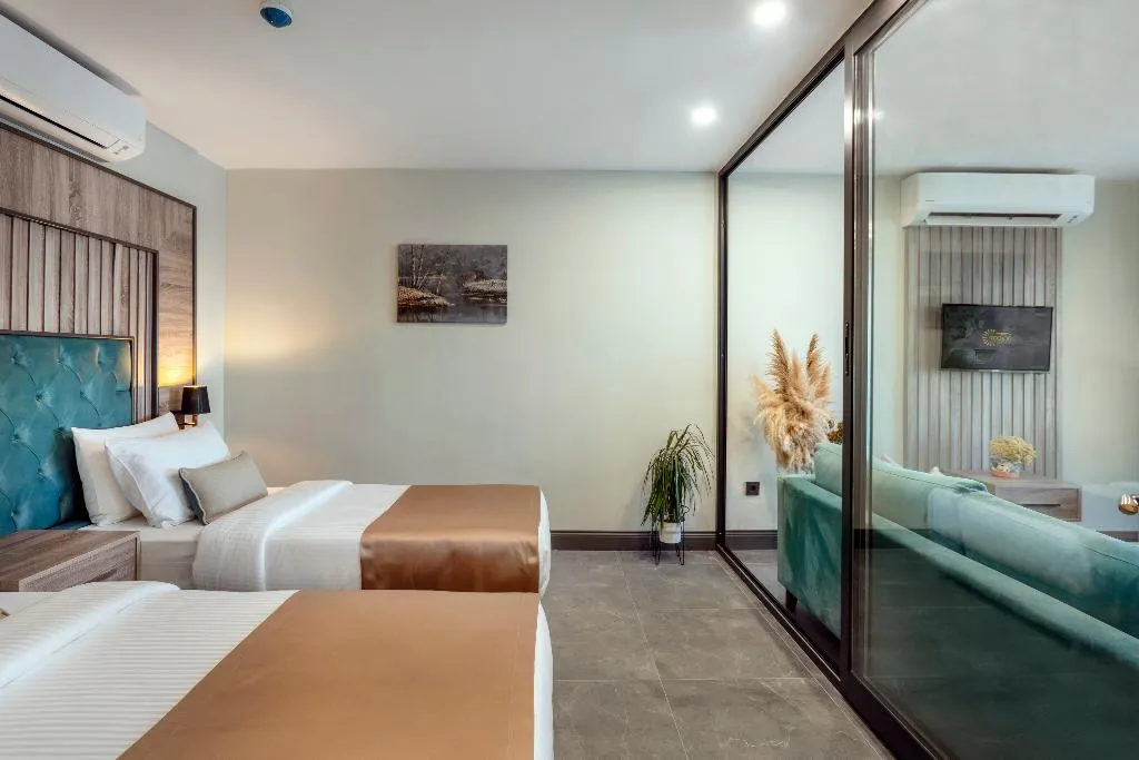 Room TWO DOUBLE BEDS Room, Rodinn Park Hotel, Antalya