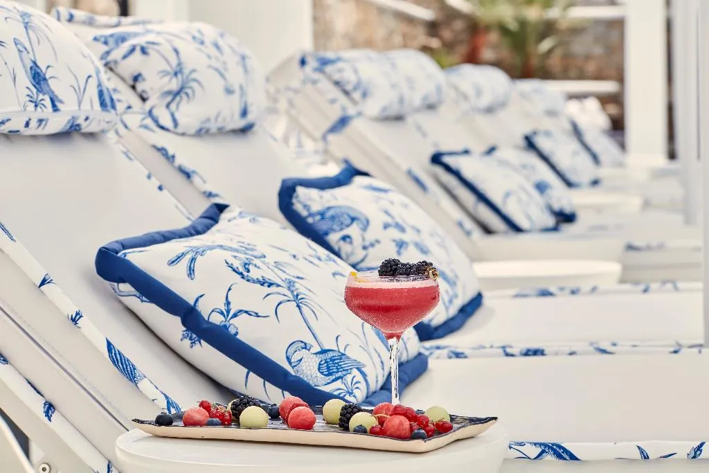 Terrace, Katikies Mykonos - The Leading Hotels Of The World, Mykonos