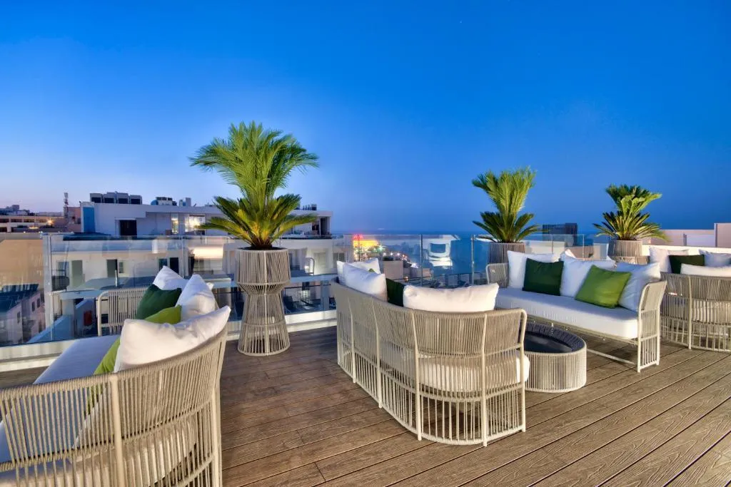 Terrace, Valentina Hotel, Malta