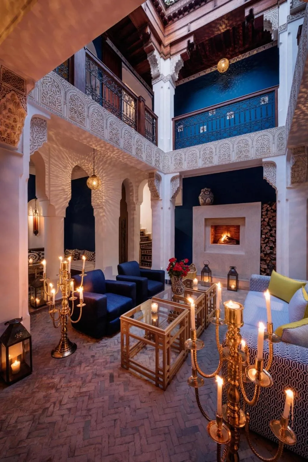 Terrace, Riad Les Yeux Bleus, Marrakech