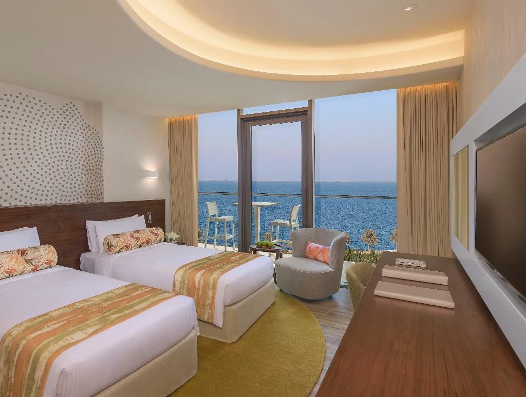 Double or Twin CLUB SEA VIEW Room, The Retreat Palm Dubai MGallery by Sofitel, Dubai