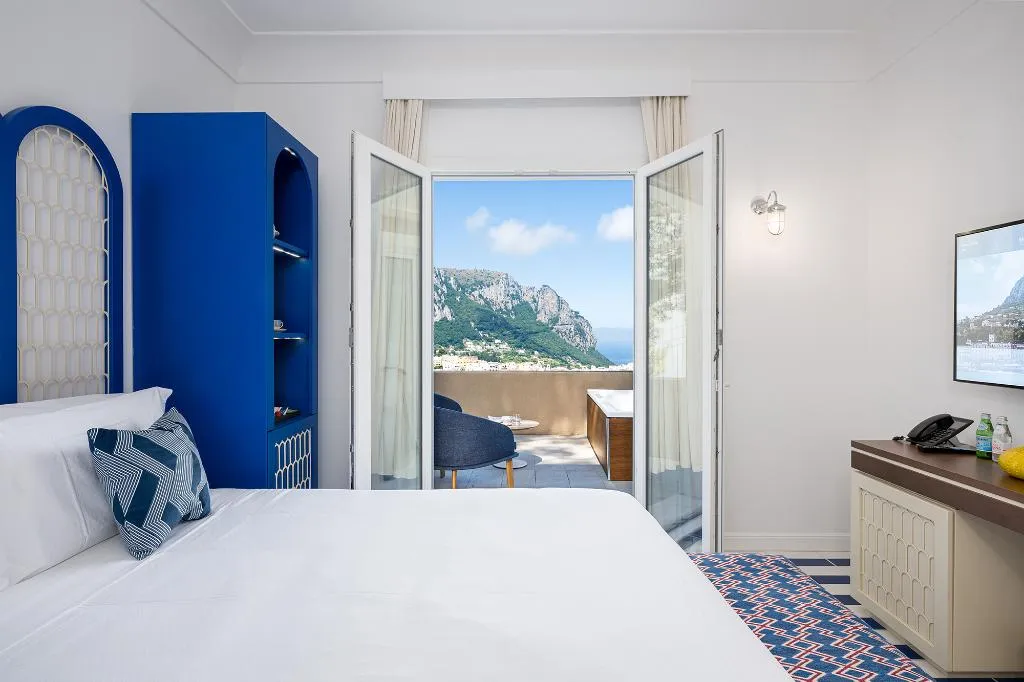 DOUBLE SUPERIOR SEA VIEW Room, Villa Lia Hotel Capri, Naples