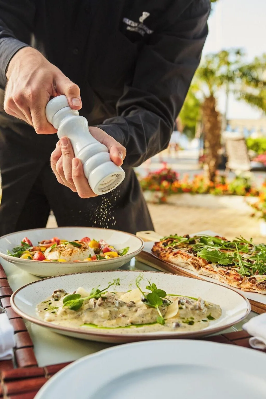 Restaurant, Grande Albergo Delle Rose, Rhodes