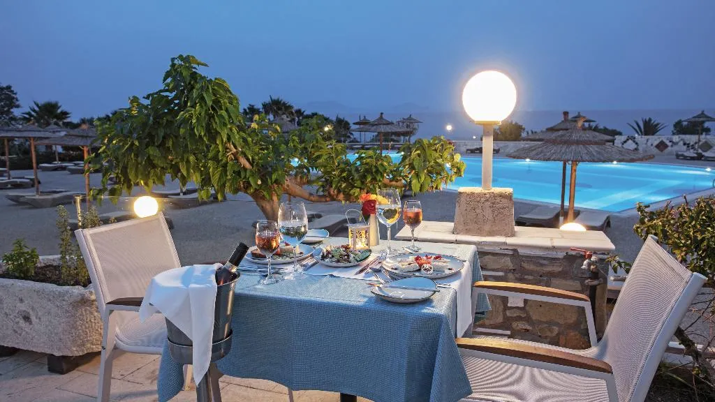 Restaurant, Grand Blue Beach Hotel, Kos
