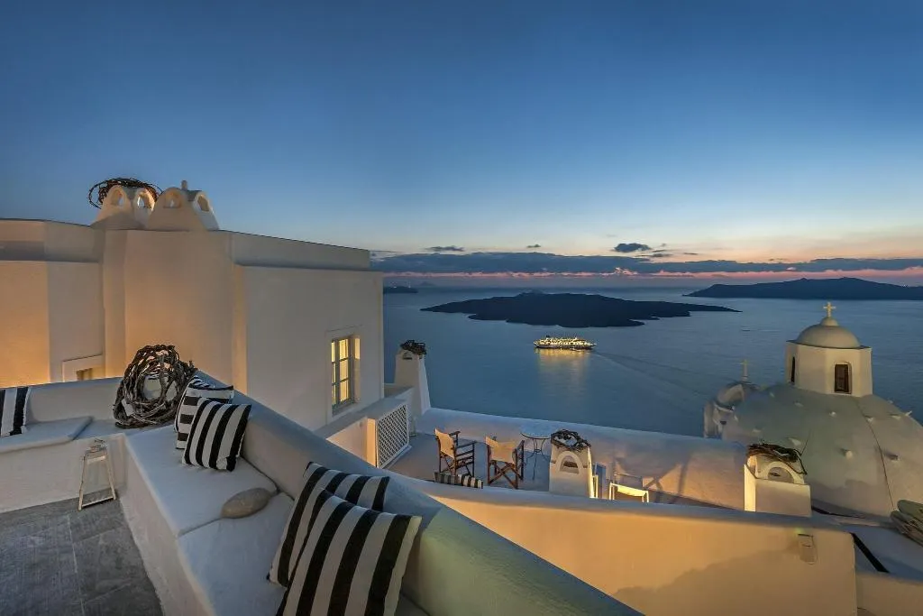 General view, Aigialos Luxury Traditional Settlement, Santorini