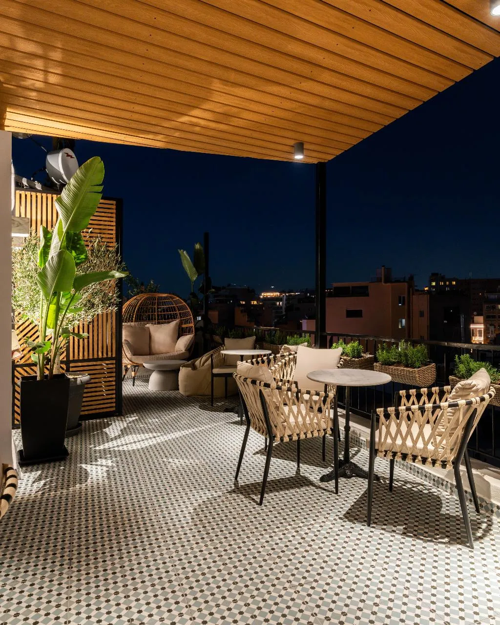 Terrace, PAME House, Athens