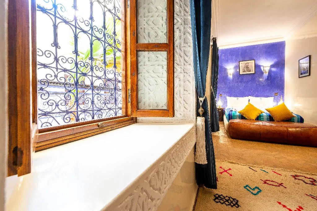 DOUBLE DELUXE ONE BED Room, Riad Kamal, Marrakech