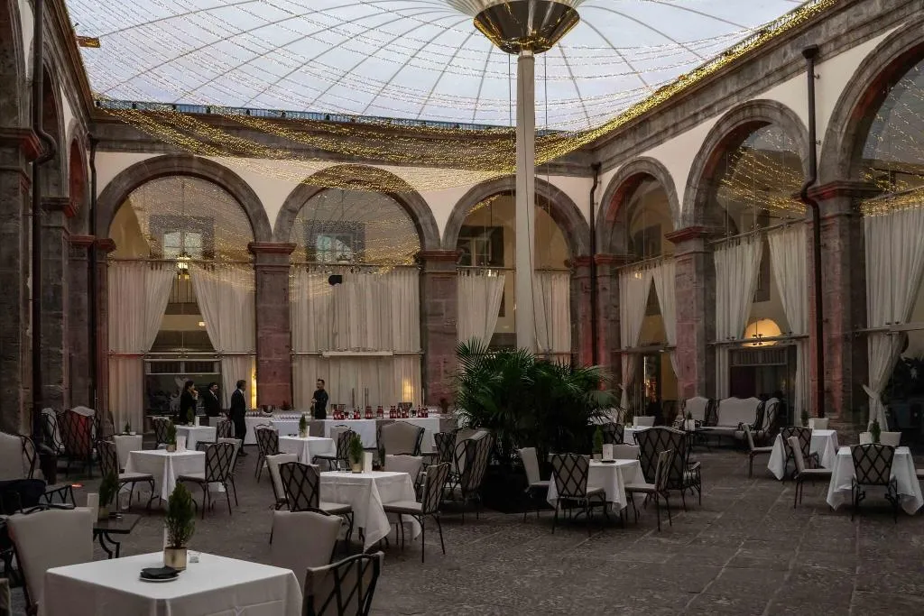 Restaurant, Palazzo Caracciolo Naples, Naples