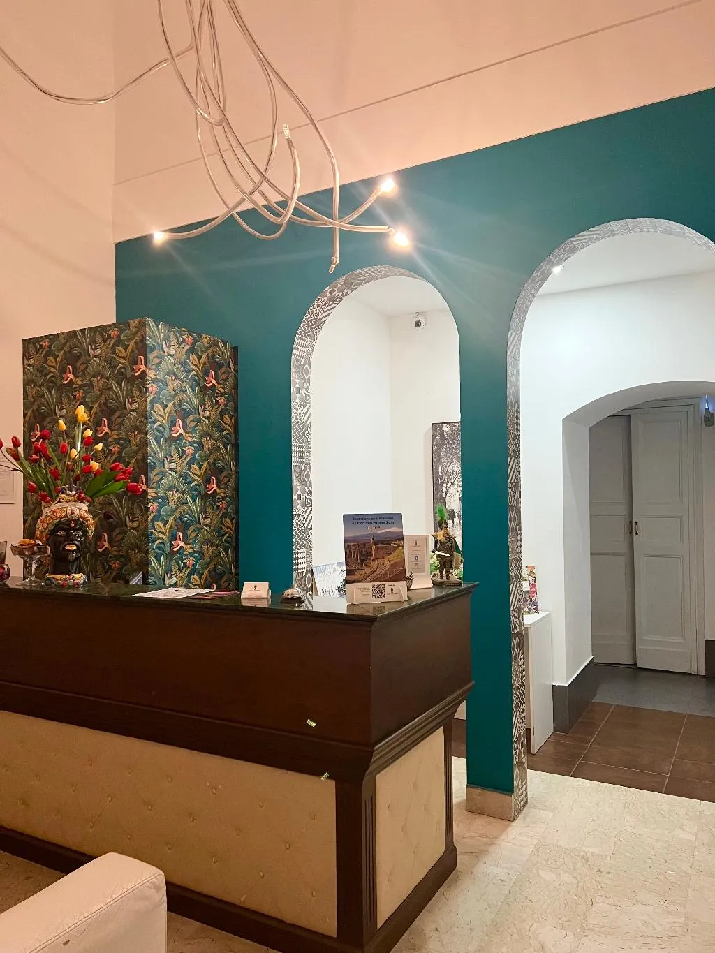 Lobby, Hotel Valentino, Catania