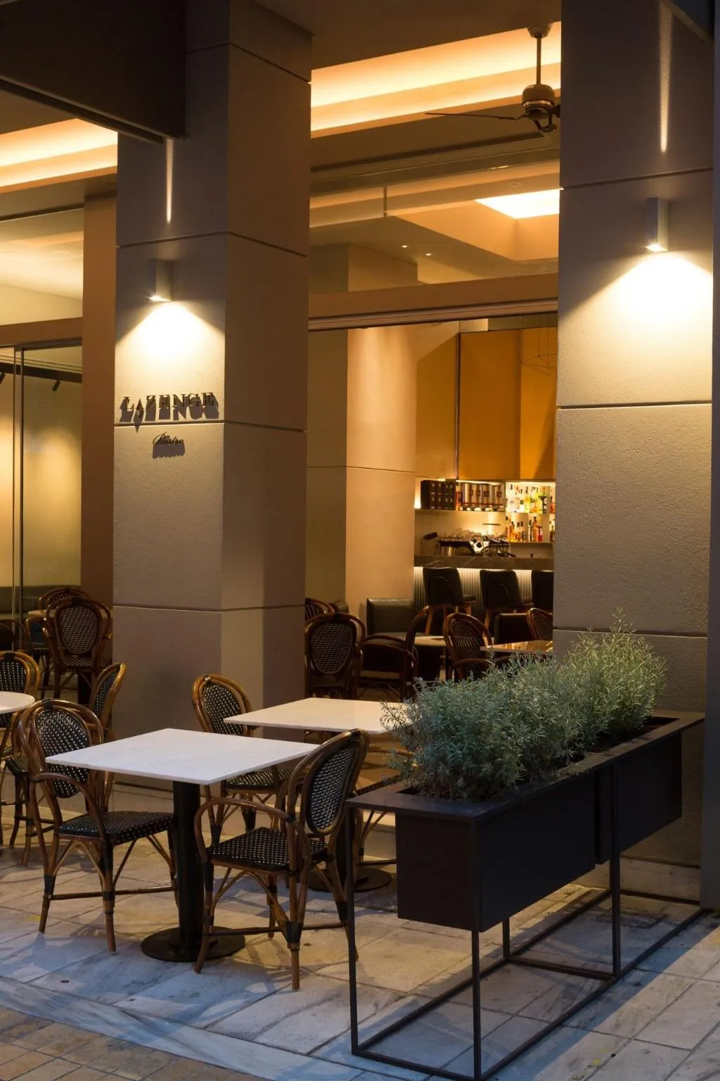 General view, Lozenge Hotel, Athens