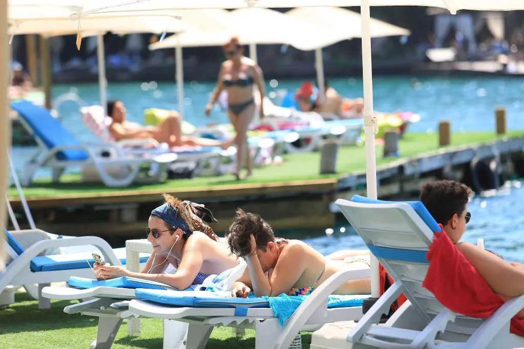 Terrace, Iskelem Otel, Dalaman