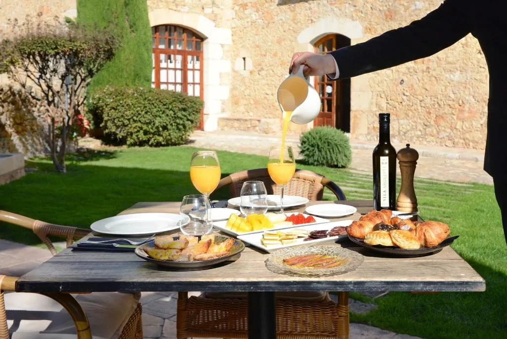 Restaurant, Hotel Molí de l'Escala, Costa Brava