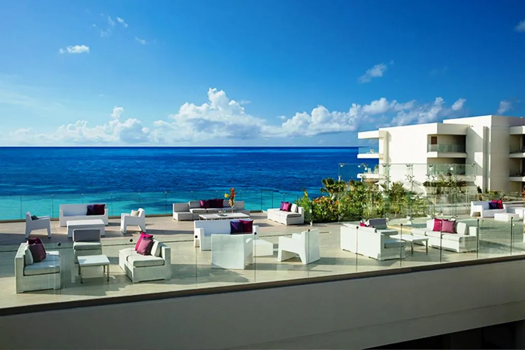 Terrace, Breathless Riviera Cancun Resort and Spa, Cancun Area