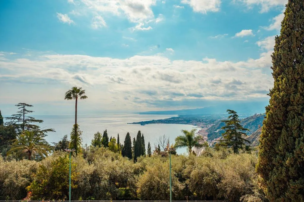 DOUBLE SEA VIEW Room, Villa Paradiso, Taormina