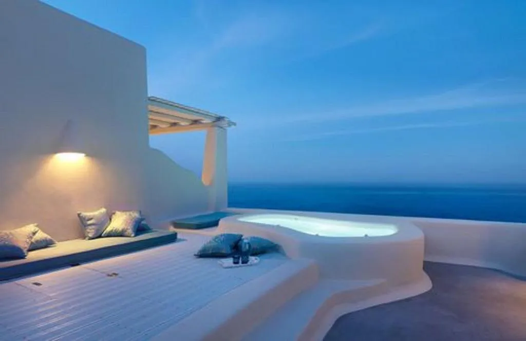 Terrace, Dome Resort Santorin, Santorini