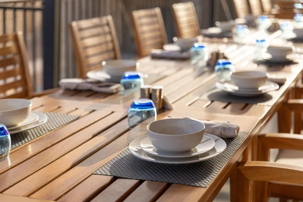 Terrace, Wadi Sabarah Lodge, Red Sea Riviera