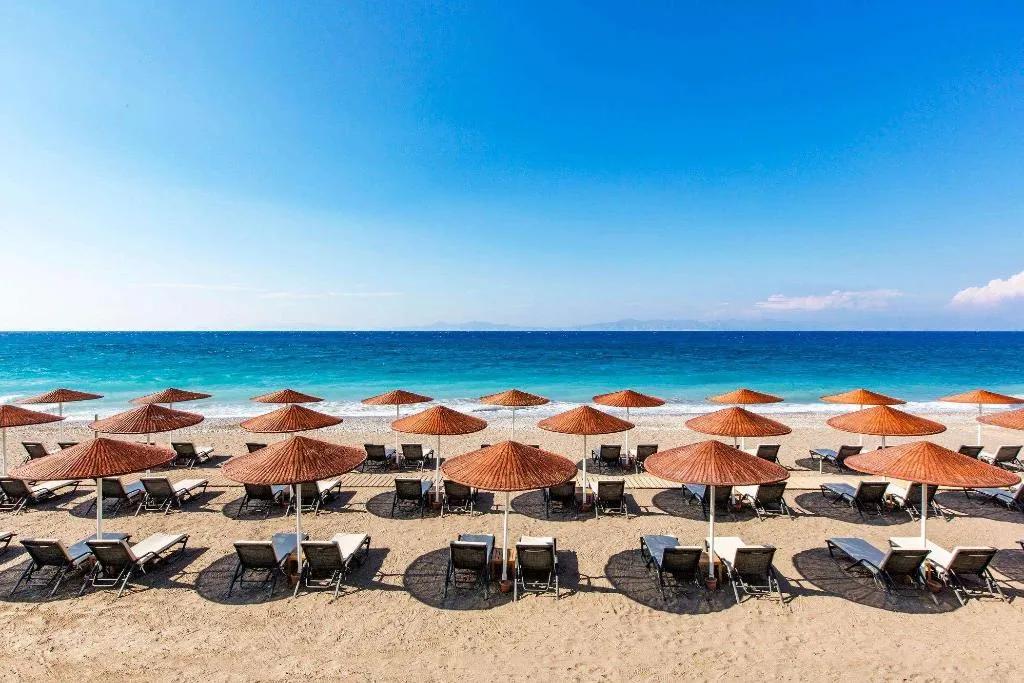 Beach, Sheraton Rhodes Resort, Rhodes