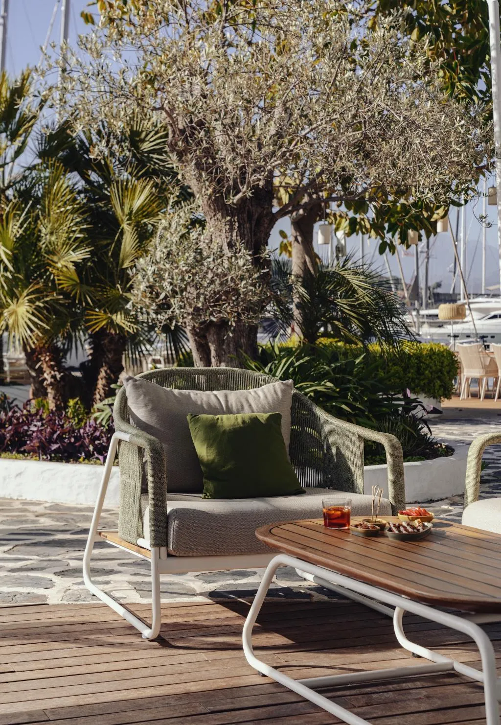 Terrace, Yacht Classic Hotel, Dalaman