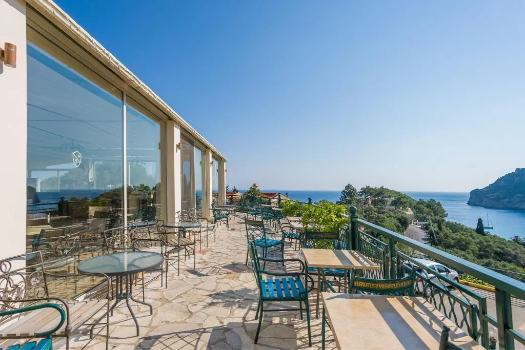 Terrace, Paleokastritsa Palace Adults Only, Corfu