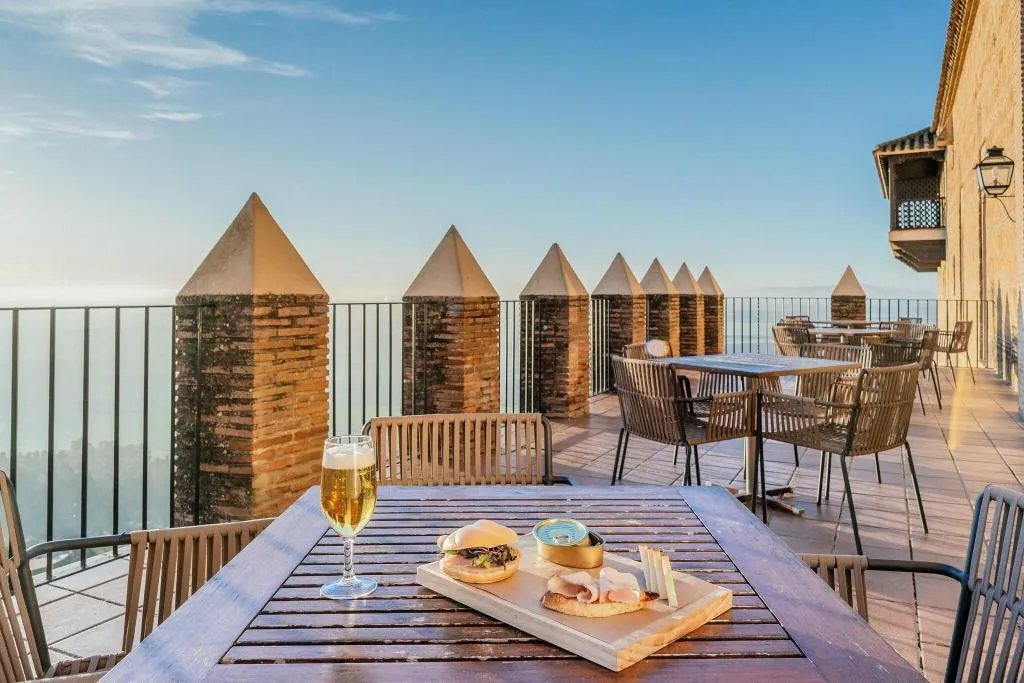 Terrace, Parador de Carmona, Seville