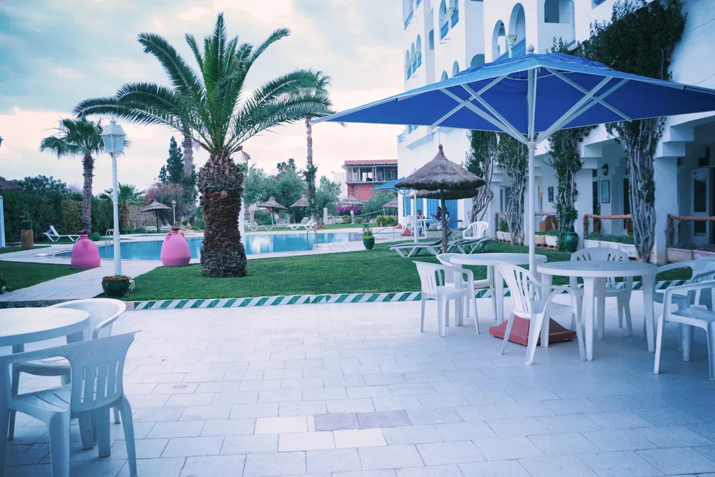 Terrace, Le Khalife, Tunisia