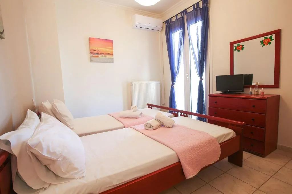 Room, S C Kosmos Beach Resort, Corfu