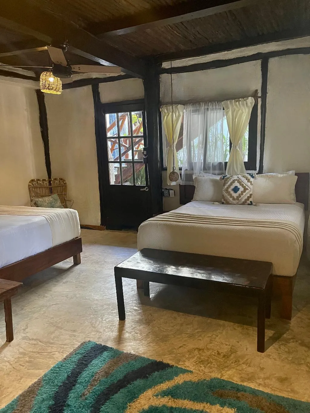 Double or Twin TWO DOUBLE BEDS Room, Sivana Tulum, Cancun Area