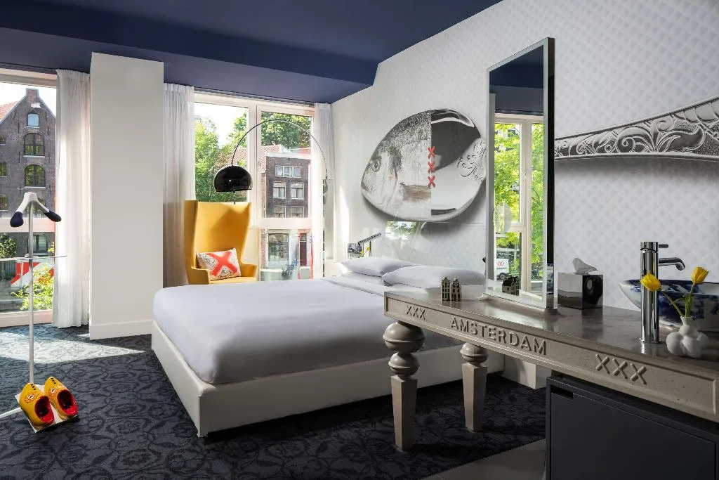 DOUBLE CANAL VIEW Room, Andaz Amsterdam, Prinsengracht, By Hyatt, Amsterdam