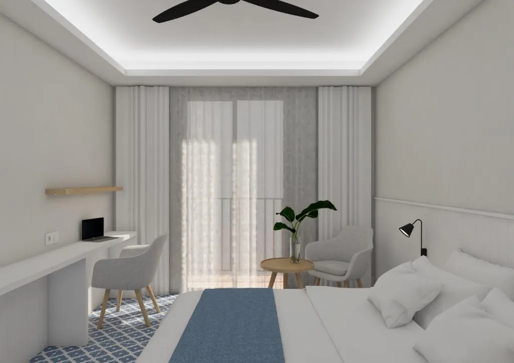 Double or Twin SUPERIOR Room, Hotel Neptuno Calella, Costa Brava