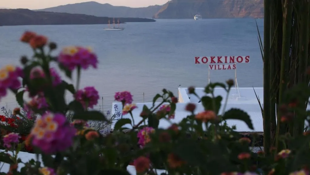 General view, Kokkinos Villas, Santorini