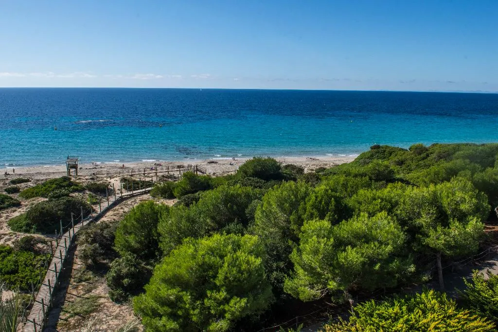 General view, Hamilton Court, Menorca