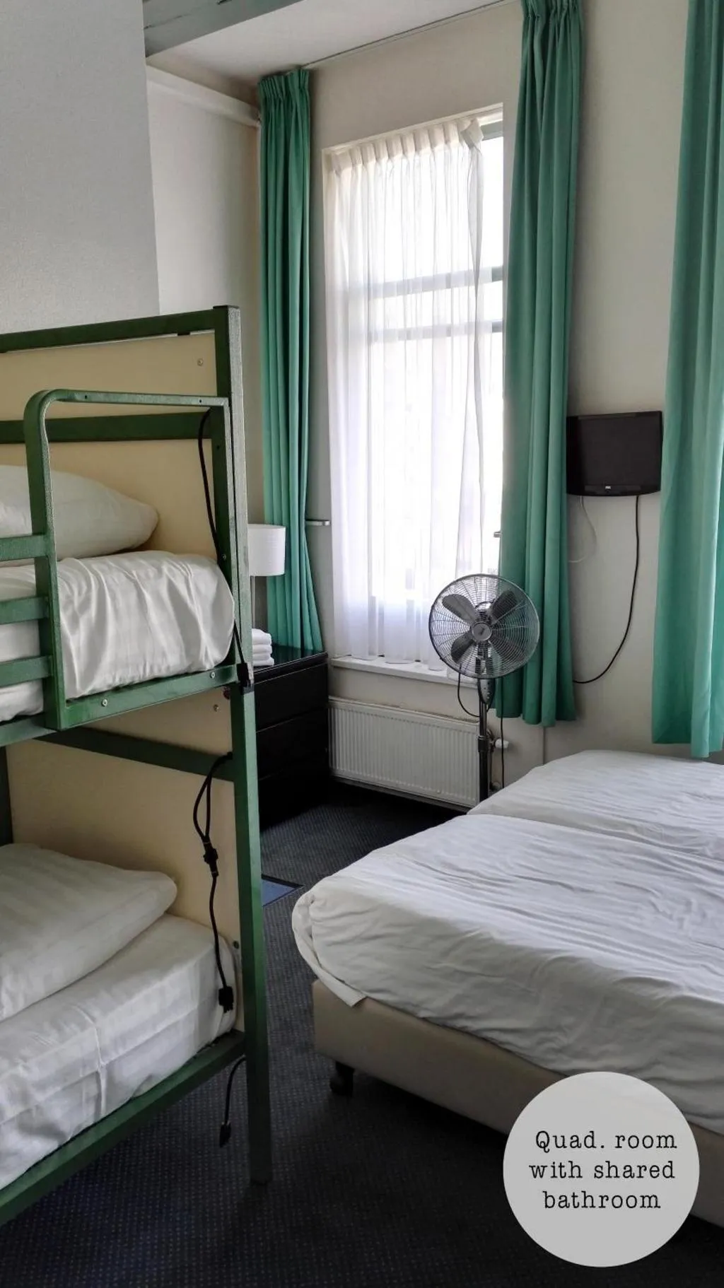 Room, Rembrandt Square Hotel, Amsterdam