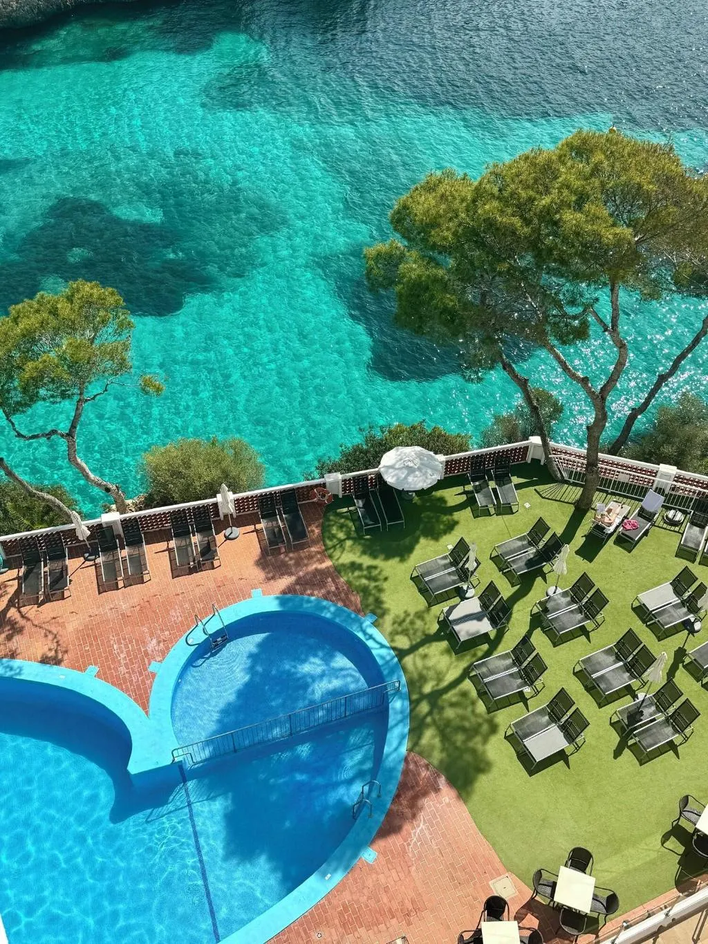 General view, Cala Ferrera, Majorca