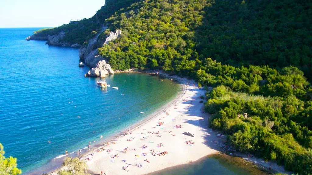 Beach, Luna Dorada Hotel, Antalya
