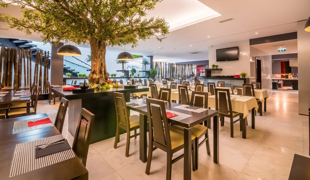 Restaurant, Hotel da Rocha, Algarve